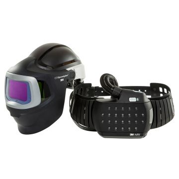 3M Speedglas 9100 MP Welding & Safety Helmet with heavy Duty Adflo PAPR 577726HD