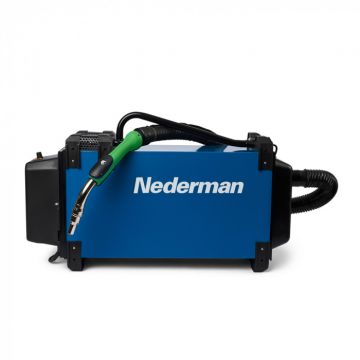 Nederman 860 with Translas 400 amp on-gun fume extraction (FPS400S)