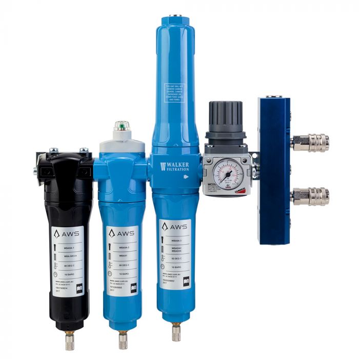 Breathing Air Filtration 3 Person, 4 Stage WBA34WMA