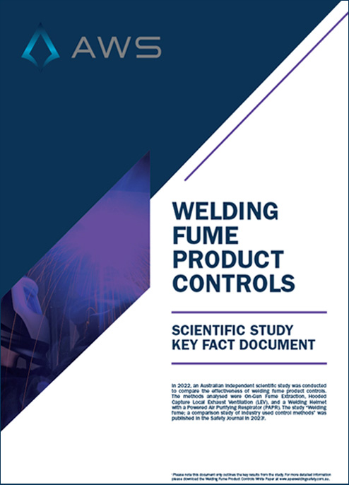Effectiveness of Welding Fume Controls – Key Fact Document